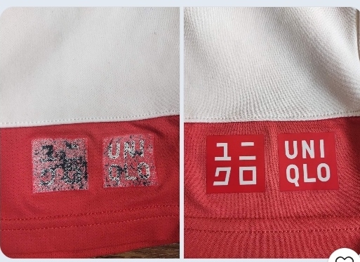 Tem mác chuẩn của áo chống nắng Uniqlo Nhật