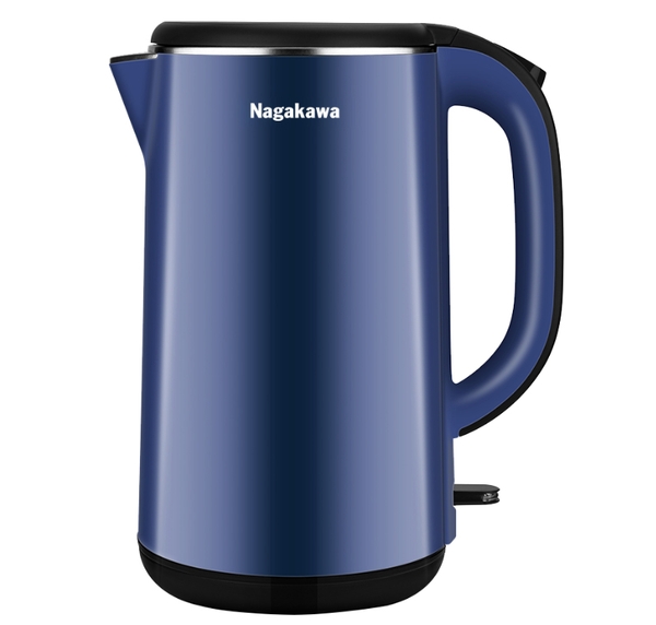 Ấm siêu tốc Nagakawa NAG0321, Công suất 1800W, Dung tích 1.8L, Ruột ấm inox 304 an toàn