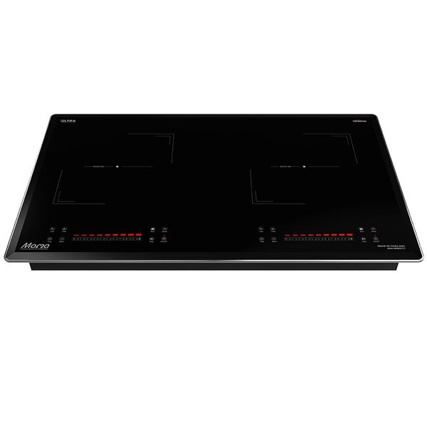 Bếp điện từ đôi Sunhouse Mama MMB82272-T, Công suất 4400W, Mặt kính Ultra Vitro Ceramic thiết kế vát