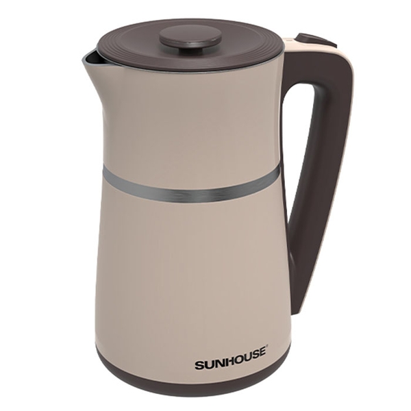 Ấm siêu tốc 2 lớp Sunhouse SHD1360, Công suất 1850W, Dung tích 1.7 Lít, Lớp trong inox 304