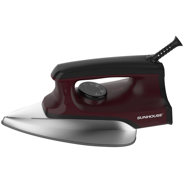 Bàn là khô Sunhouse SHD2015, Công suất 1200W, Mặt bàn là phủ chống dính siêu bền, Cảm biến tự động ngắt khi quá nhiệt, Bảo hành 12 tháng