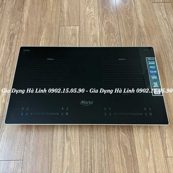 Bếp từ đôi Sunhouse Mama MMB-88HL, Thiết kế sang trọng, Công suất cao 4400W