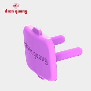 Combo 20c Nắp che lỗ cắm điện Điện Quang ĐQOPC 01W