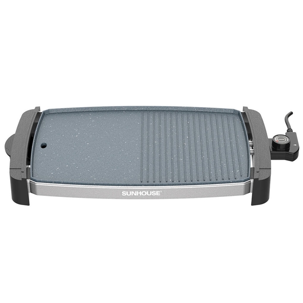 Bếp nướng điện Sunhouse SHD4612, Công suất 1800W, Mặt bếp phủ chống dính cao cấp, Điều khiển núm xoay, Tự ngắt khi quá nhiệt, Bảo hành 12 tháng