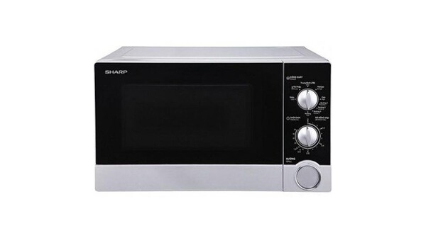 Lò vi sóng có nướng Sharp R-G302VN-S, Công suất vi sóng 800W, Công suất nướng 1000W, Dung tích 23 lít, Có chức năng hâm nóng rã đông, Bảo hành chính hãng 12 tháng