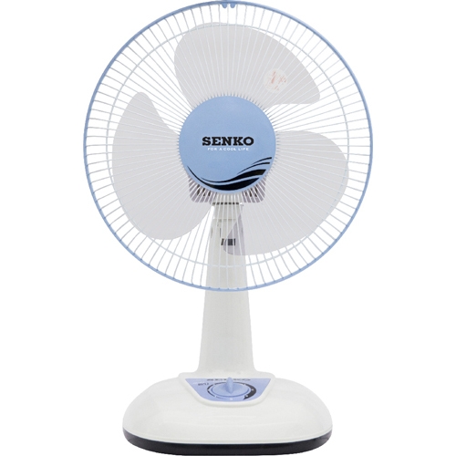 Quạt bàn Senko B1213 - Công suất 40W, Thiết kế nhỏ gọn, Cánh bằng nhựa cao cấp, Điều khiển bằng núm xoay, Bảo hành 12 tháng