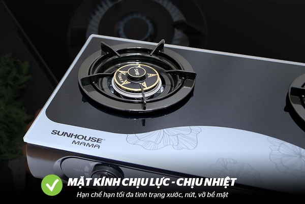 Bếp gas dương kính SUNHOUSE MAMA MMB0782L