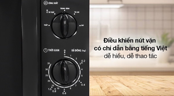 Lò vi sóng Bluestone MOB-7708B, Công suất 1050W, Dung tích 20 lít, Bảo hành 24 tháng