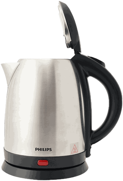 Bình siêu tốc Philips 1.5 lít HD9306, Công suất 1800W, Dung tích 1.5 lít, Chất liệu inox 304, Đế tiếp điện Strix của Anh có độ bền 10.000 lần đun, Bảo hành 2 năm