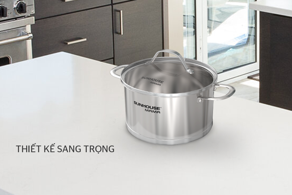 NỒI INOX 5 ĐÁY SUNHOUSE MAMA SHG502-20