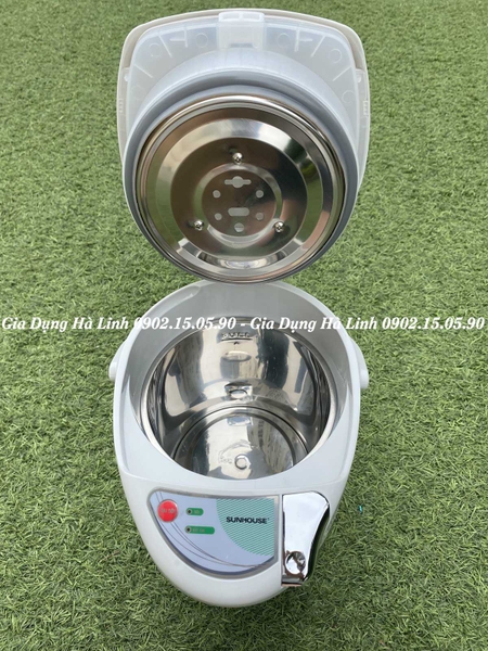 Bình thủy điện Sunhouse SHD1533, Công suất 735W, Dung tích 3.3 Lít, Ruột bình inox 304, Bảo hành 12 tháng