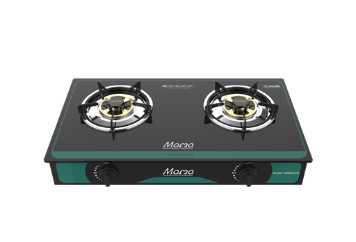 Bếp gas dương kính Sunhouse Mama MMB3378, Mặt kính cường lực dày 7mm