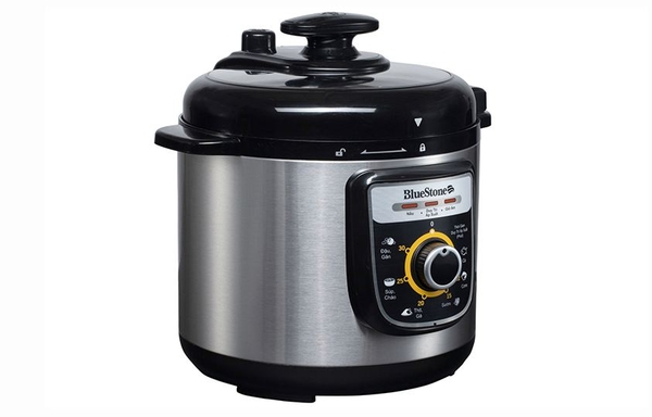 Nồi áp suất điện Bluestone PCB-5639, Dung tích 6L, công suất 1000W, bảo hành 24 tháng