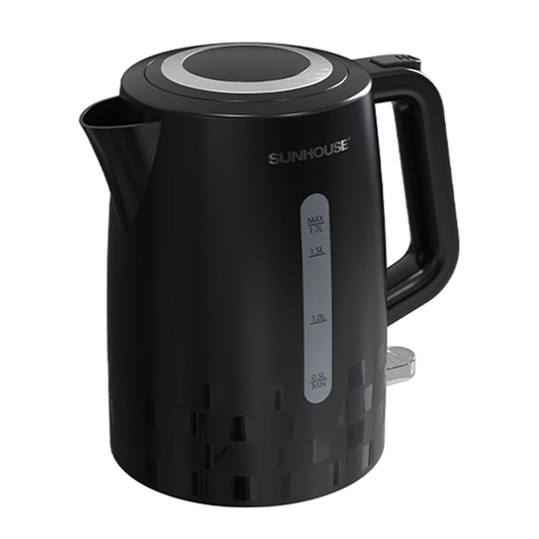 Ấm siêu tốc nhựa Sunhouse SHD1306, Công suất 1800W, Dung tích 1.7 Lít, Bảo hành 12 tháng