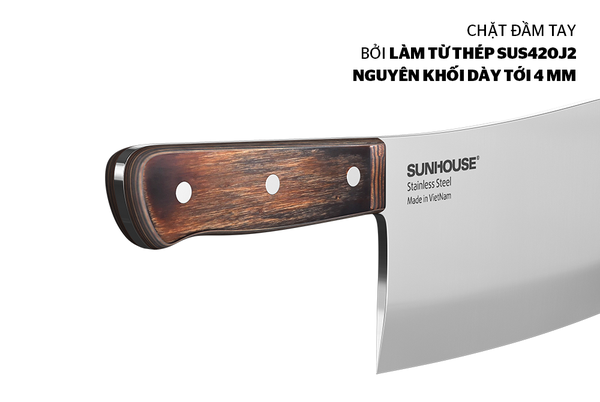 DAO CHẶT CHUÔI GỖ PAKKA SUNHOUSE KS-KN180CS