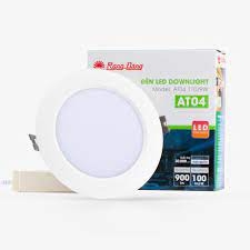 Đèn Led Downlight Rạng Đông D AT04L 90/9W - Ánh Sáng Vàng, Tuổi thọ bóng 25.000h, Bảo hành 24 tháng