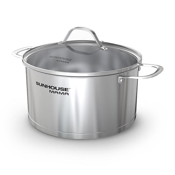 NỒI INOX 5 ĐÁY SUNHOUSE MAMA SHG502-20