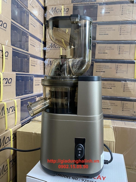 Máy ép trái cây Elmich Famco 9701FC - Công suất 180W, Dung tích 1 lít, Tốc độ vòng quay 50 vòng/phút, Bảo hành 12 tháng