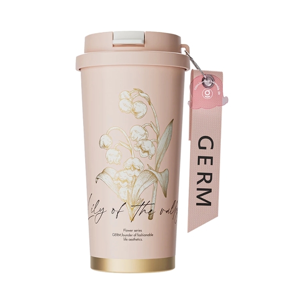 Ly giữ nhiệt họa tiết Hoa Linh Lan GERM GE-23AW-B47