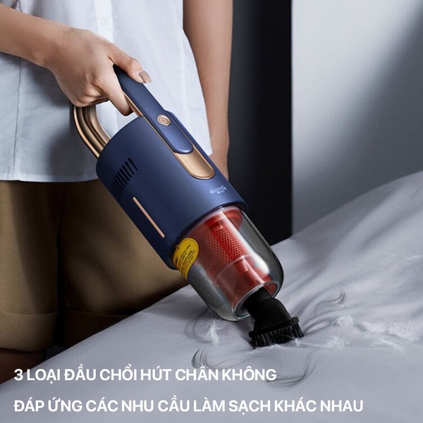 Máy hút bụi cầm tay không dây DEERMA VC20PRO - Hàng Chính hãng