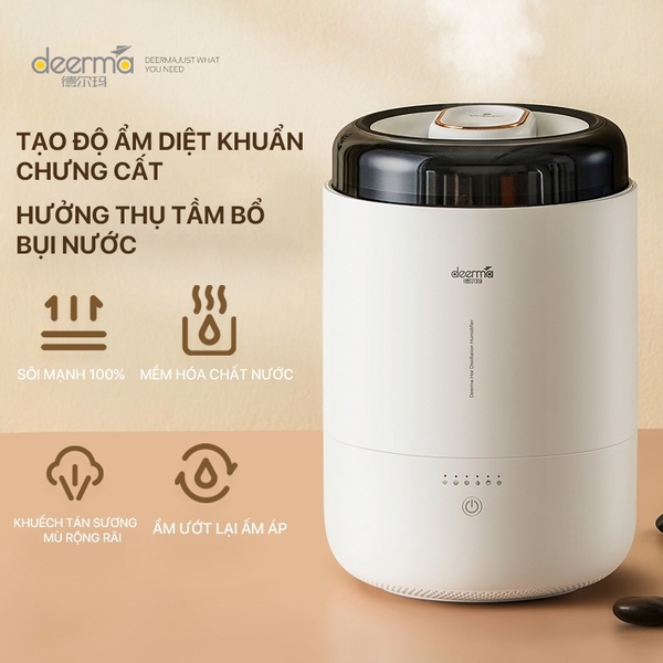 Máy tạo độ ẩm Deerma RZ100 - Hàng chính hãng