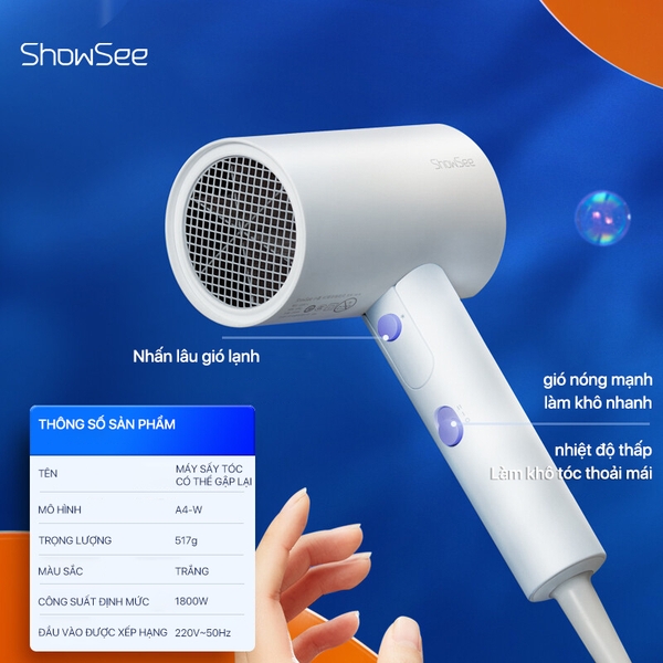 Máy sấy tóc SHOWSEE A4-W