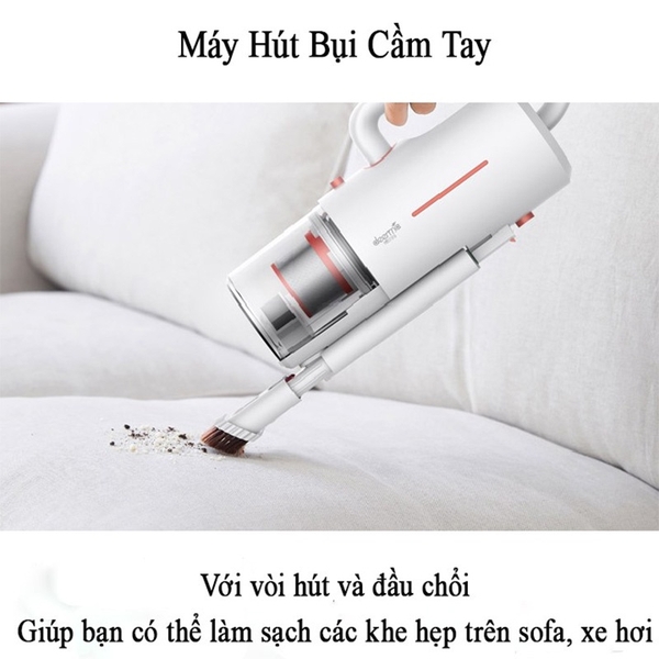 Máy hút bụi đệm giường DEERMA CM1900 - Hàng Chính hãng