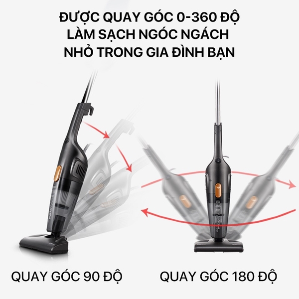 Máy hút bụi DEERMA DX115C - Hàng Chính hãng