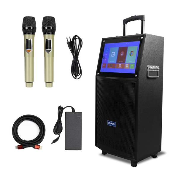 Loa kéo karaoke màn hình thông minh BOMIDI TS01