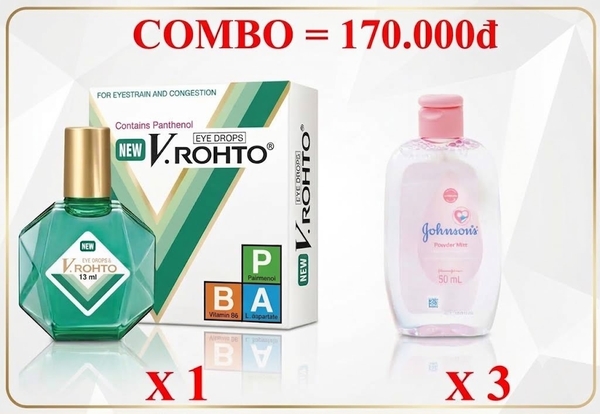 combo-1-v-rohto-new-rohto-c-13ml-va-3chai-nuoc-hoa-johnson-baby-power-mist-huong