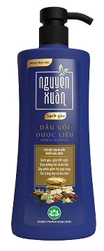 dau-goi-duoc-lieu-sach-gau-nguyen-xuan-hoa-linh-xanh-duong-c-450ml