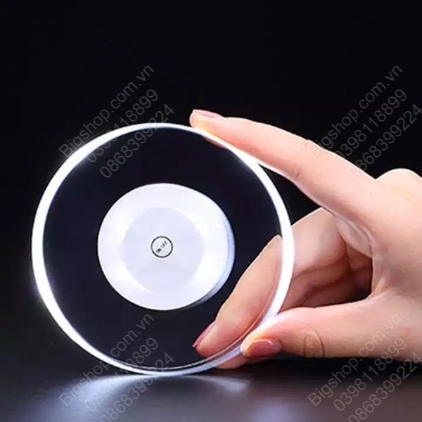 Đế lót cốc ly có đèn led, nhiều chế độ sáng rất đẹp
