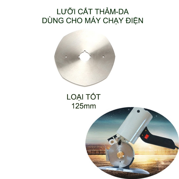01 Lưỡi cắt thảm, da dùng thay thế cho máy cắt chạy điện, bằng thép hợp kim (loại tốt-nhiều cỡ tùy chọn)