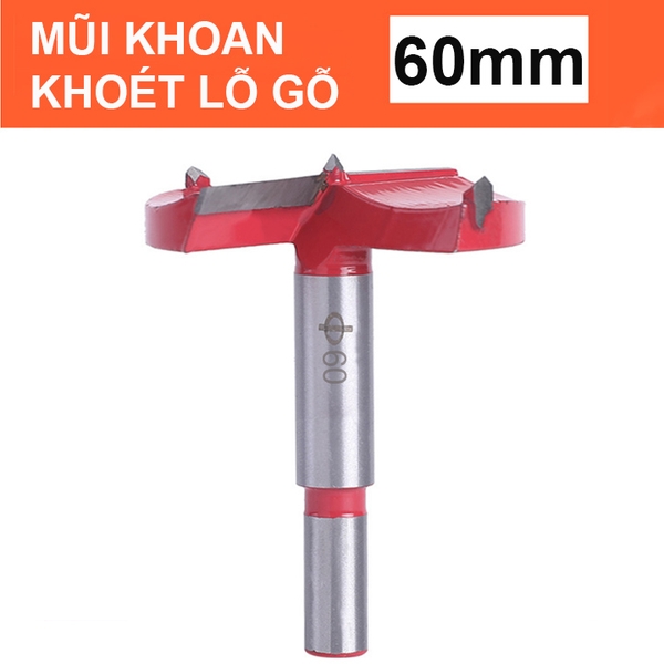 Mũi khoan khoét lỗ gỗ, loại tốt 4 cạnh, có nhiều kích thước cho khách lựa chọn