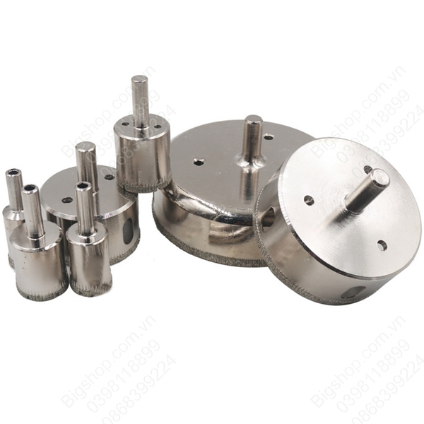 Mũi khoan khoét lỗ gạch men, kính, gốm sứ đa năng, kích thước từ 45-120mm