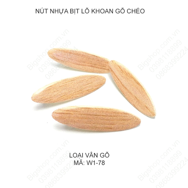 Bộ 100 nút nhựa bịt lỗ khoan gỗ chéo