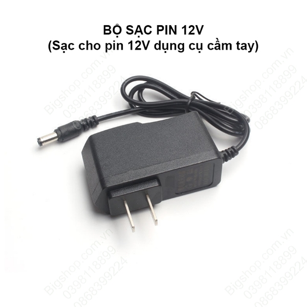 Pin sạc 12V, Pin sạc 24V, Bộ sạc pin 12-24V tùy chọn cho máy cưa xích, máy khoan, máy cắt cỏ và các thiết bị cầm tay khác