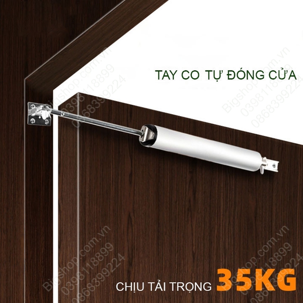 Tay co tự đóng cửa, chịu tải trọng lên tới 35kg