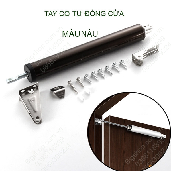 Tay co tự đóng cửa, chịu tải trọng lên tới 35kg