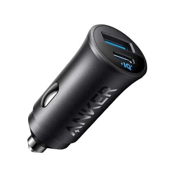 Tẩu sạc nhanh Anker Car Charger 2 cổng 1C1A 30W hỗ trợ PD/PPS sạc siêu nhanh- A2741