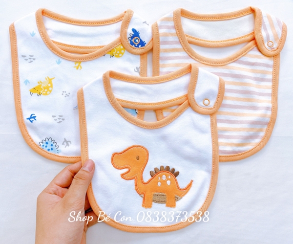 Set 3 yếm Kids center