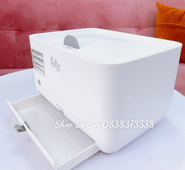 Máy ủ ấm khăn giấy ướt Fatzbaby có ngăn đựng mặt nạ dưỡng- Warm 3 – FB7250BT