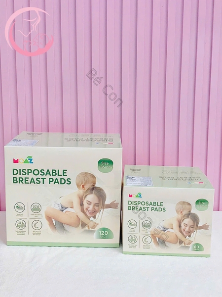 Miếng lót thấm sữa cho mẹ Moaz Eco (Túi 60 cái)