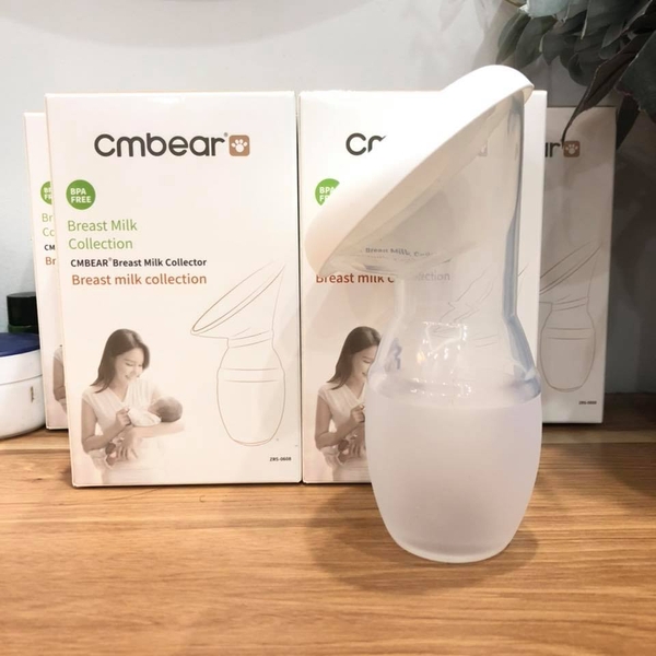 Cốc hứng sữa Cmbear cao cấp - An toàn và tiện lợi