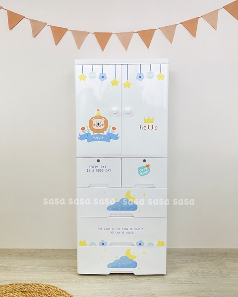 Tủ Sasa 5 tầng mẫu mới ( Lion)