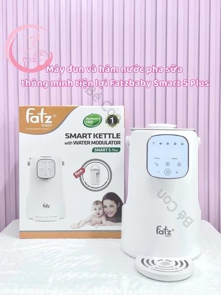 Máy Đun Và Hâm Nước Pha Sữa Thông Minh Tiện Lợi Fatzbaby Smart 5 Plus
