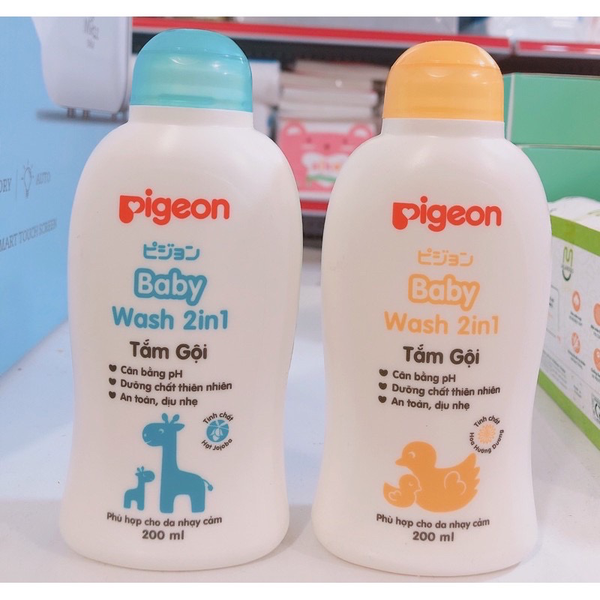 Tắm gội Pigeon sơ sinh 200ml