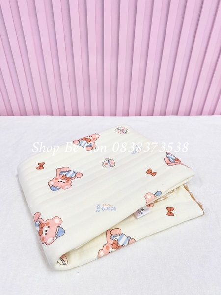Khăn tắm cotton in hình xuất Nhật 90x90
