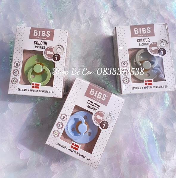 Ti giả cao cấp BIBS Đan Mạch cho bé (Chính Hãng)