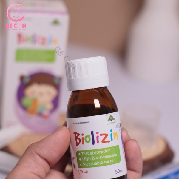 Biolizin Siro Tăng Cường Sức Đề Kháng (50ml)